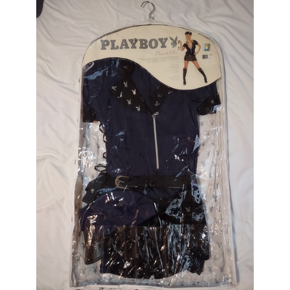 2008 Playboy Playmate Police Deluxe Halloween Costume Collection Rare Packaging